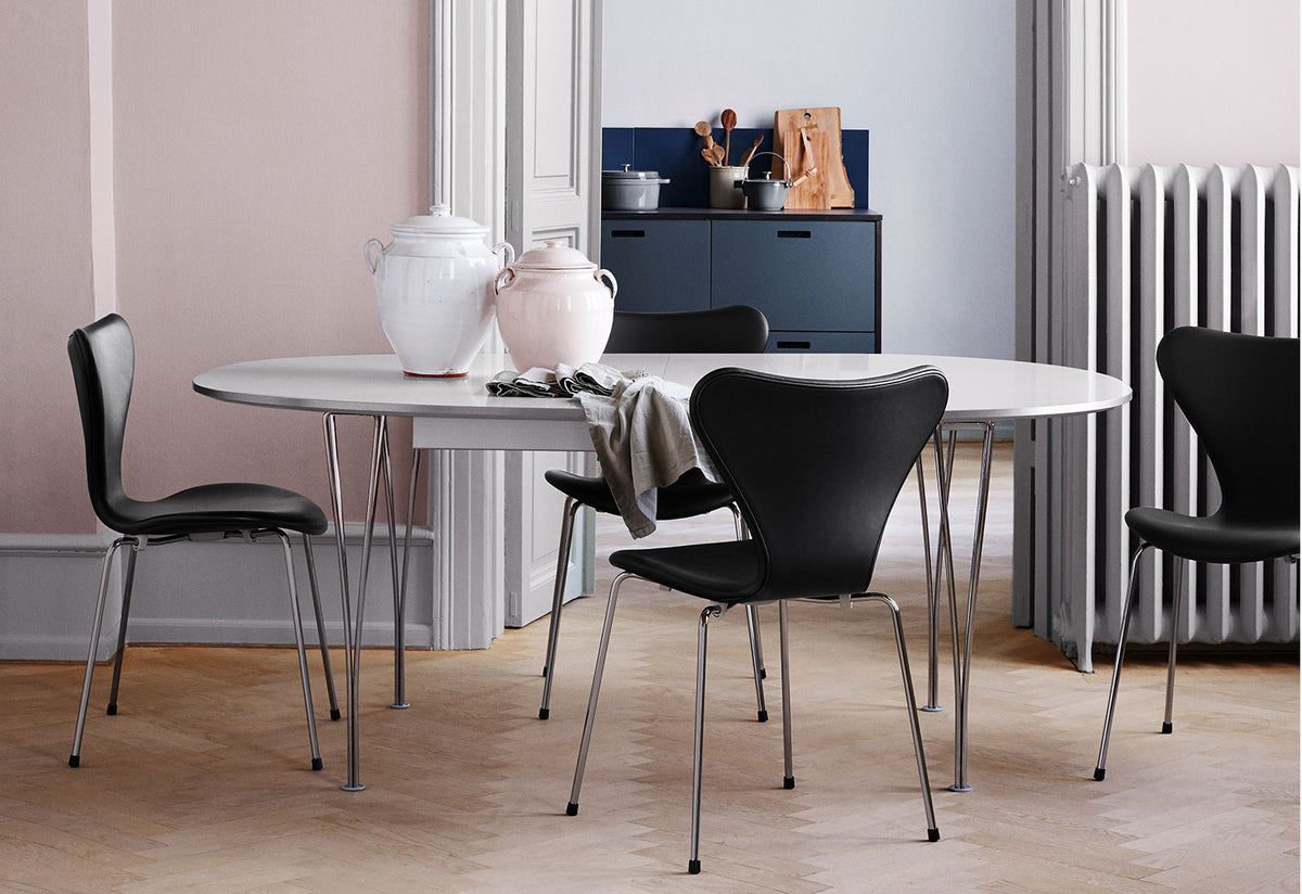 Superellipse Table | Extendable, Arne jacobsen, Bruno mathsson, Piet hein, Fritz hansen
