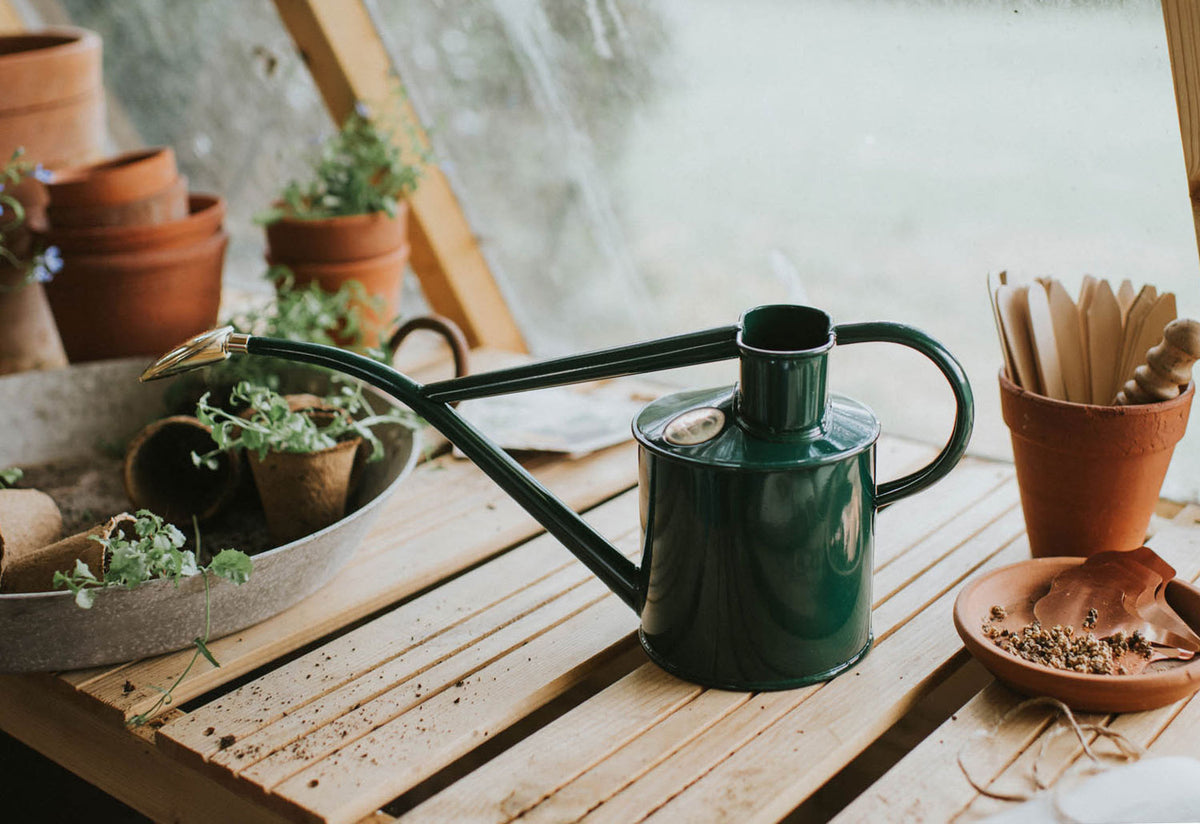 Rowley Ripple Steel Watering Can, Haws