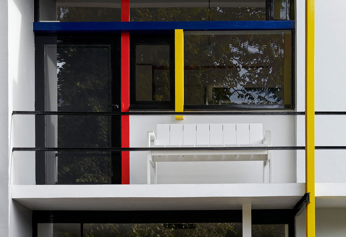 Crate Dining Bench, Gerrit t rietveld, Hay
