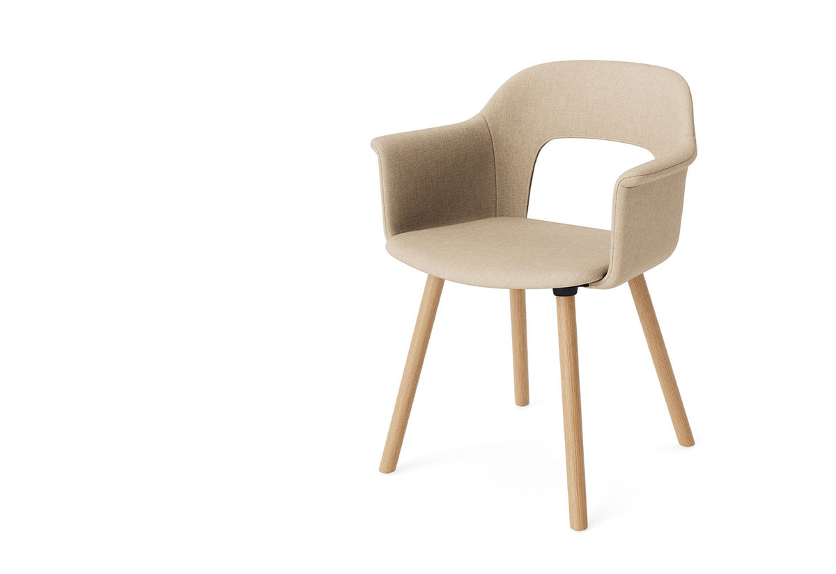 Layout Armchair | Wood Base, Julien renault, Hay