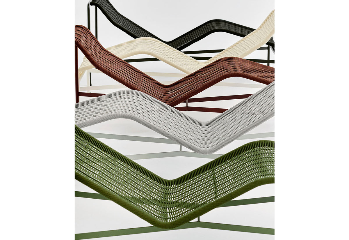 Palissade Cord Chaise Longue, Ronan and erwan bouroullec, Hay