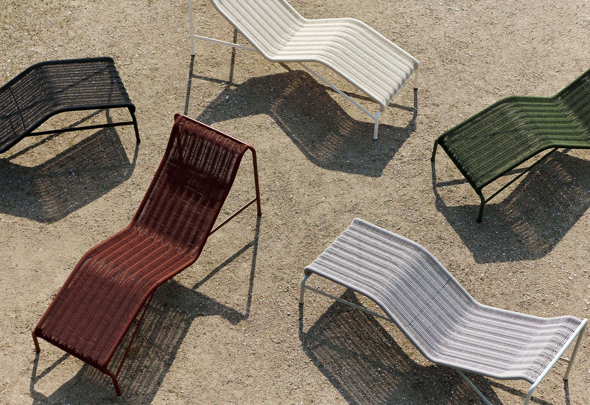 Palissade Cord Chaise Longue, Ronan and erwan bouroullec, Hay