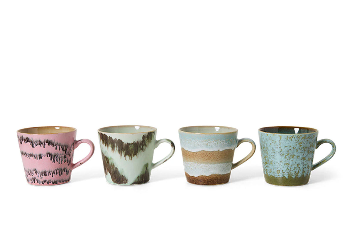 70s Cappuccino Mug Set | Dada, Hkliving