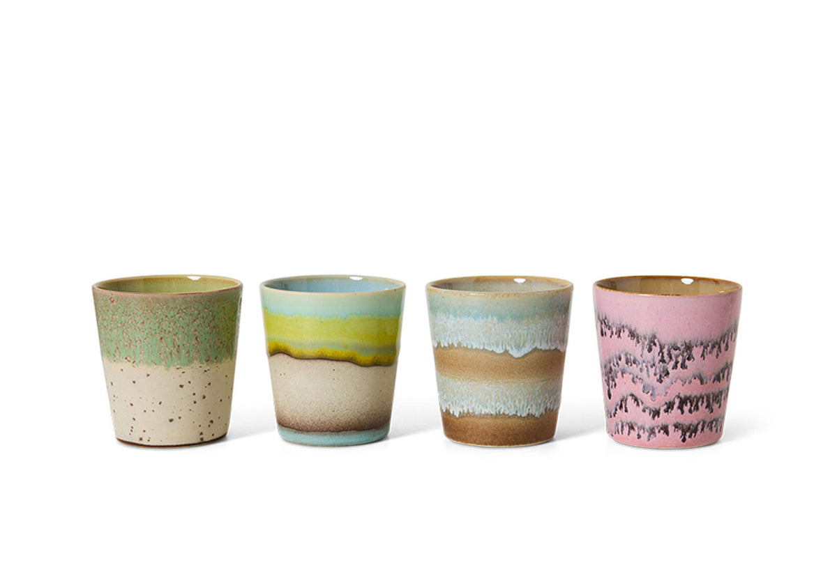 70s Coffee Mug Set | Pop Art, Hkliving