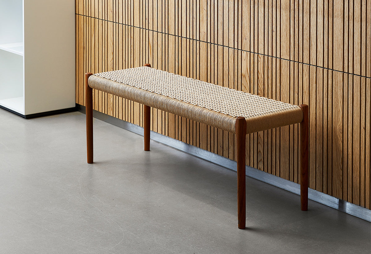 Model 63A Bench, Niels otto møller, J l møllers møbelfabrik