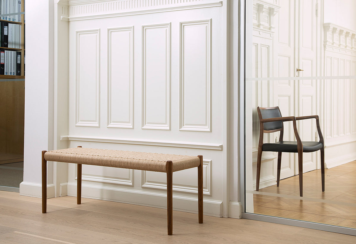 Model 63A Bench, Niels otto møller, J l møllers møbelfabrik