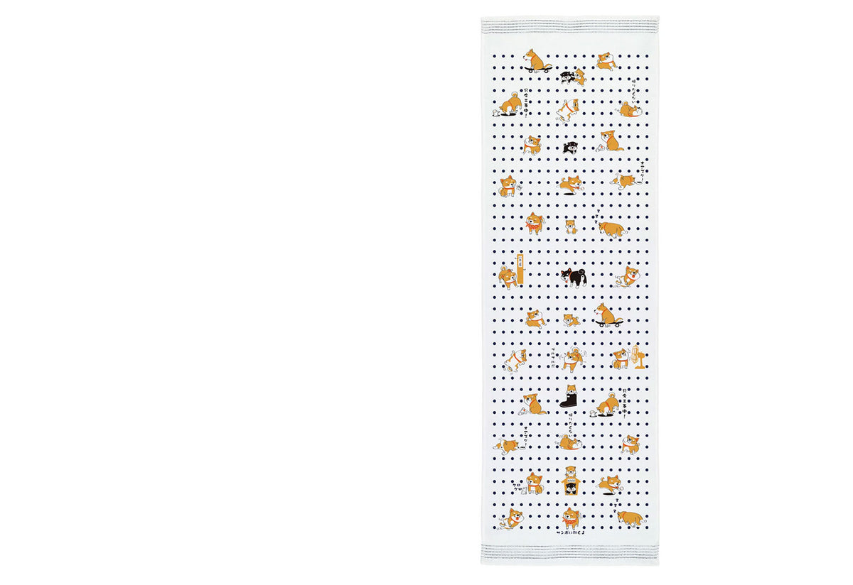 Tenugui Towel | Nuno Shiba Dog, Kenkawai
