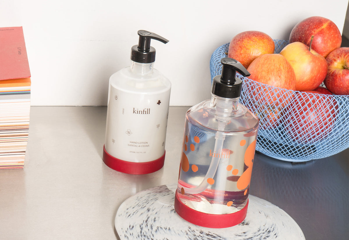 Hand Lotion Santal + Cedar, Kinfill