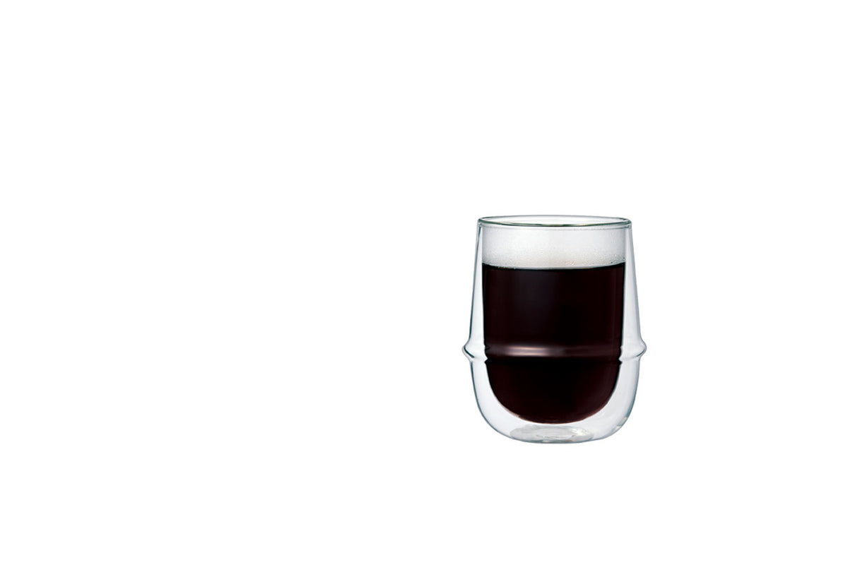 Kronos Double Wall Coffee Glass, Kinto