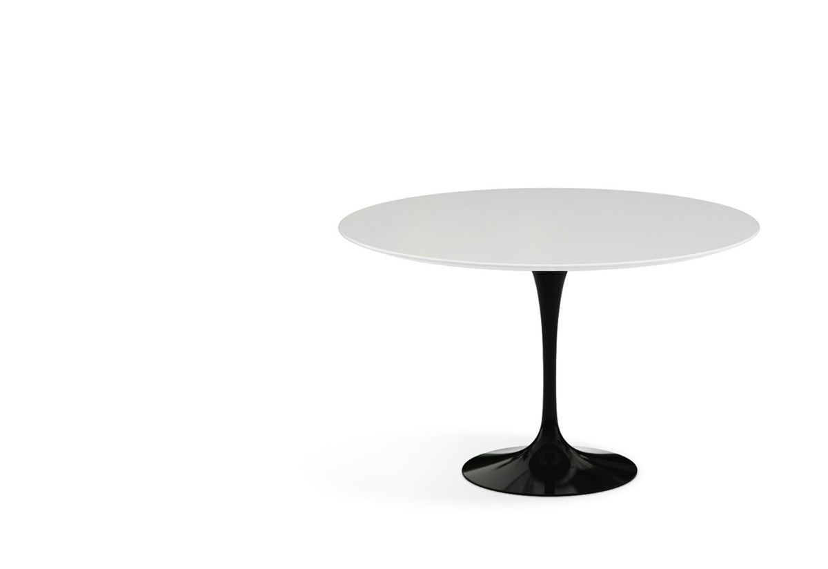 Tulip Dining Table | Round | Black Base, Eero saarinen, Knoll