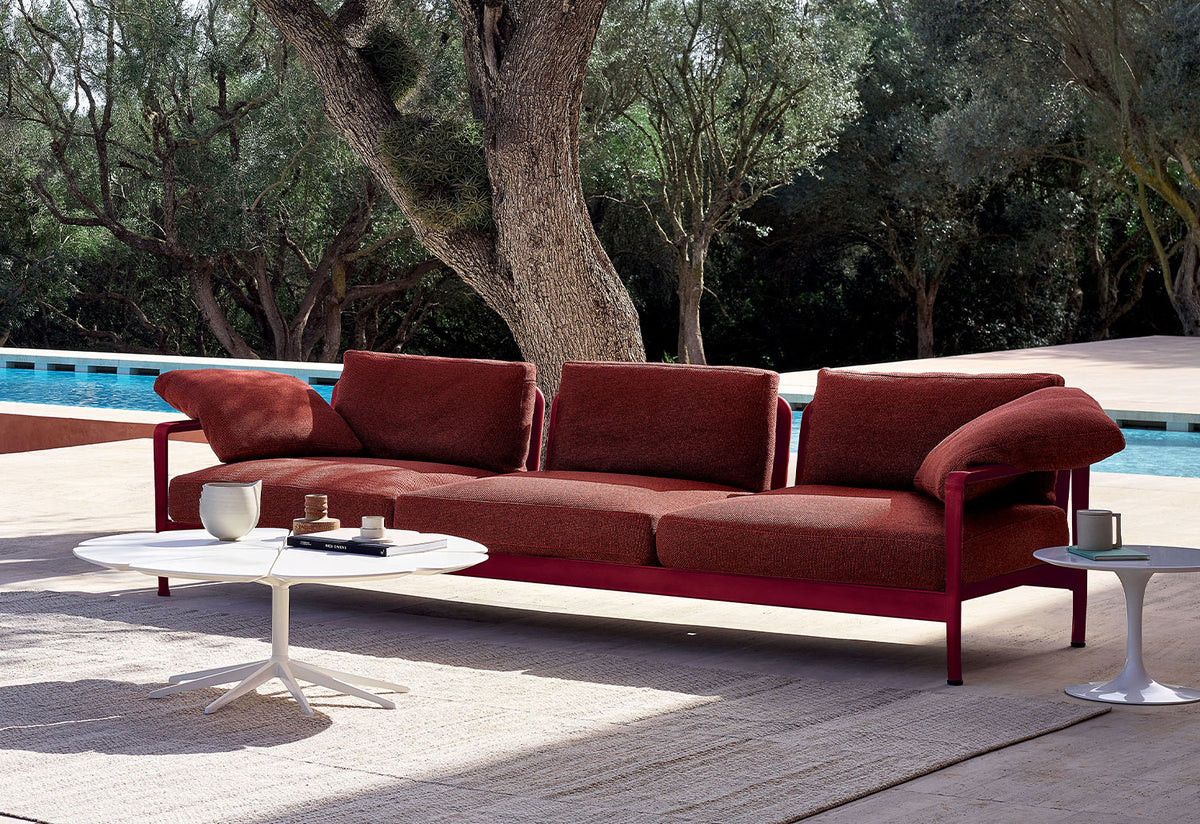 Lissoni Outdoor Sofa | Three-Seater, Piero lissoni, Knoll