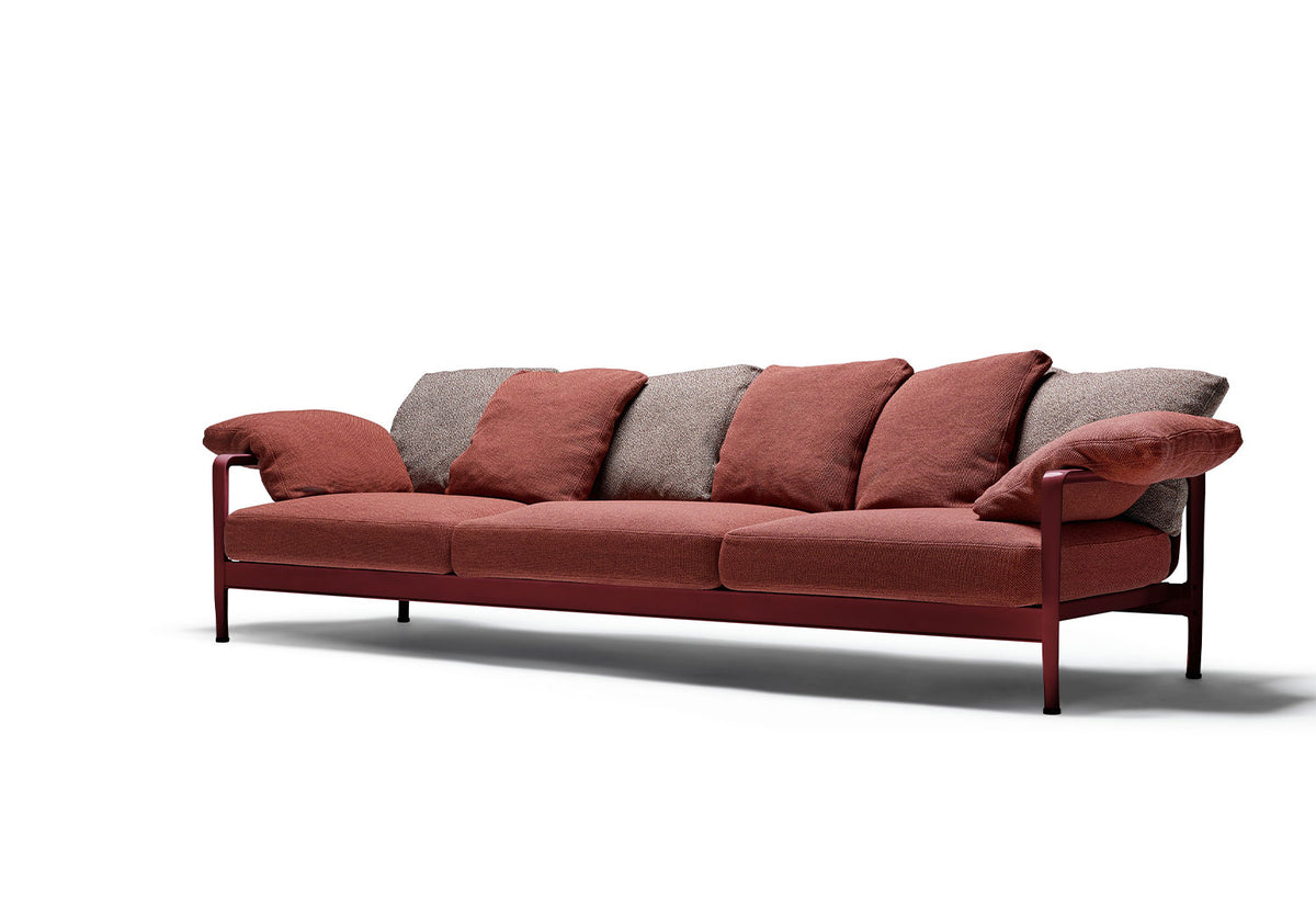 Lissoni Outdoor Sofa | Three-Seater, Piero lissoni, Knoll