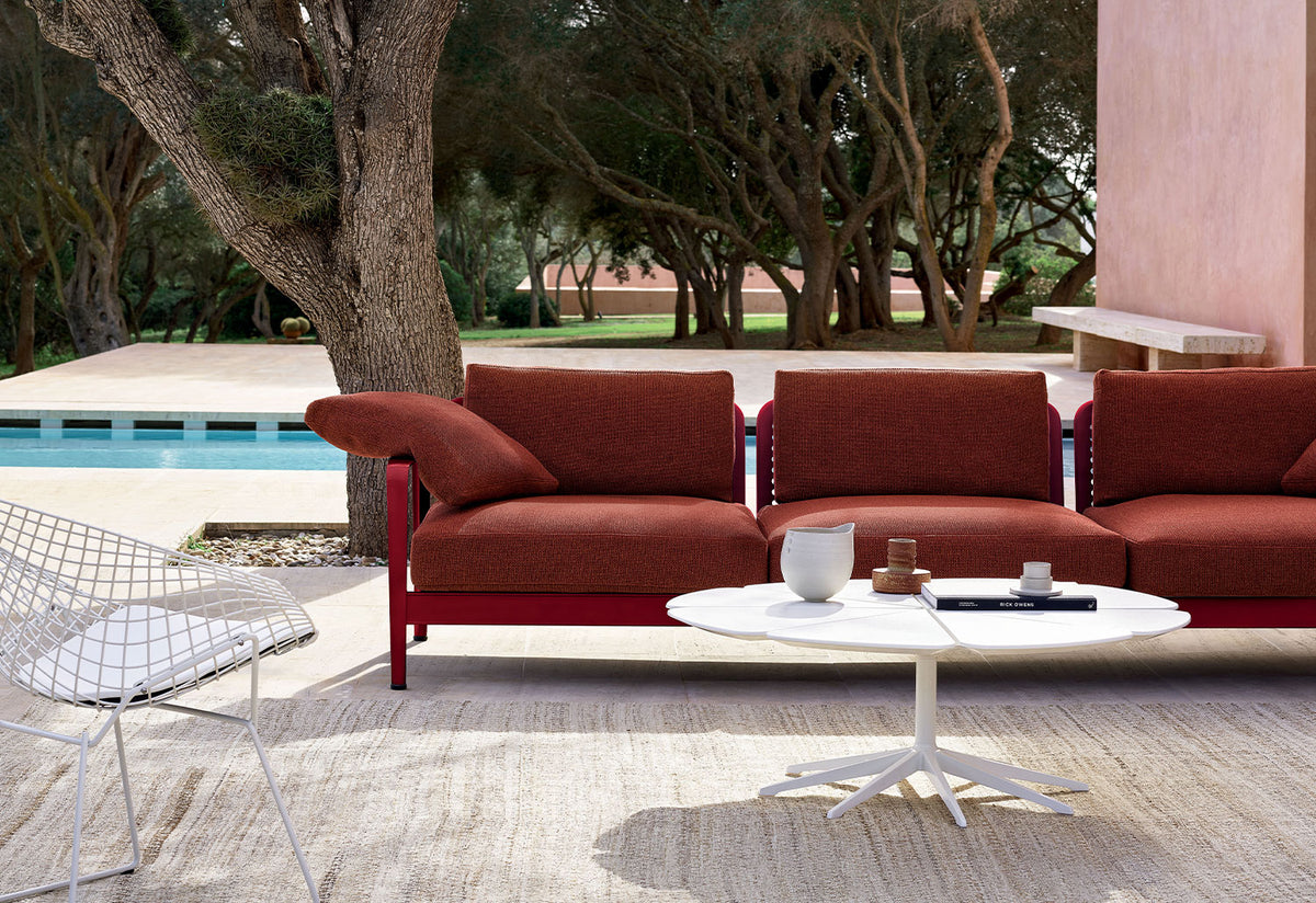 Lissoni Outdoor Sofa | Three-Seater, Piero lissoni, Knoll
