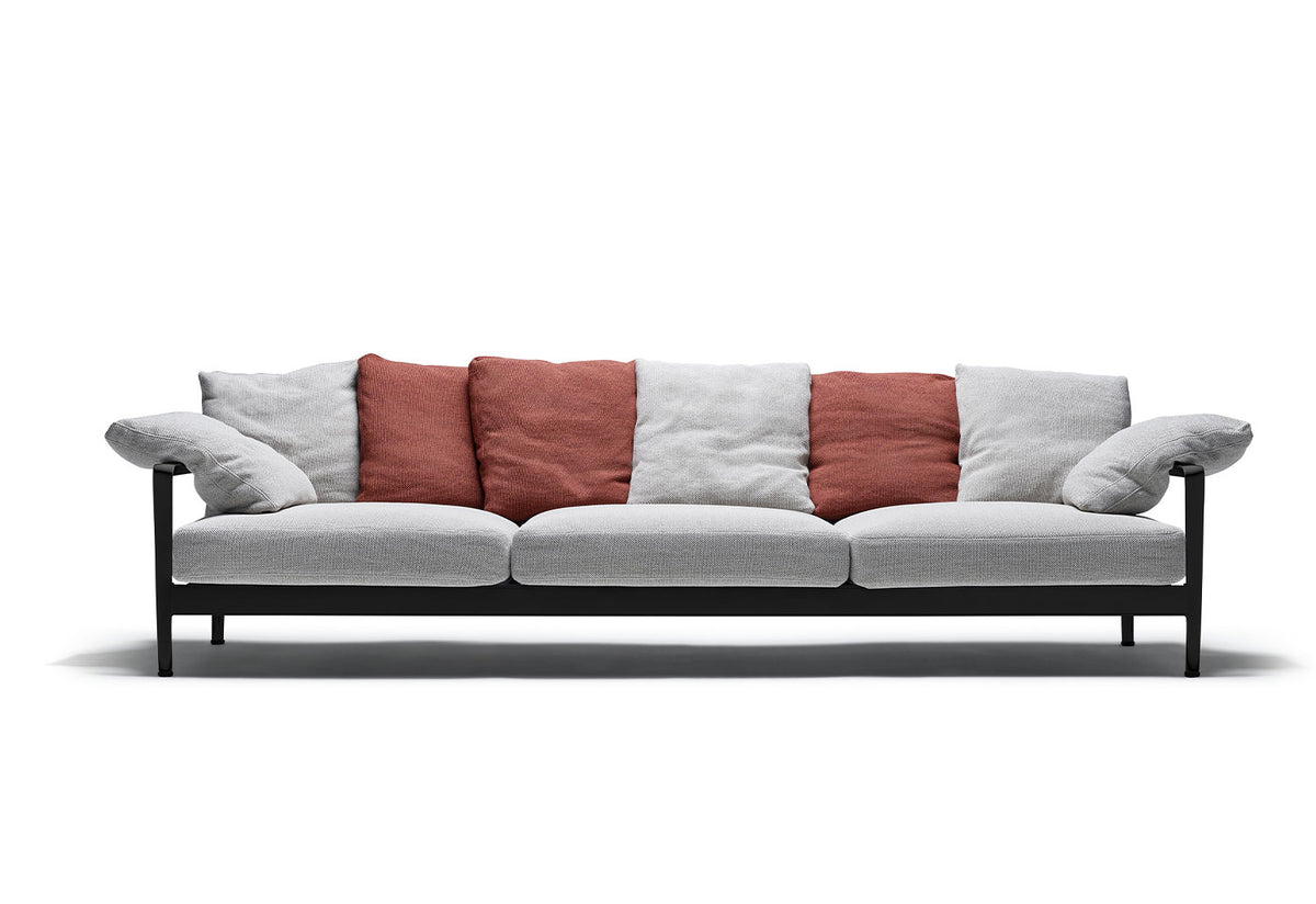 Lissoni Outdoor Sofa | Three-Seater, Piero lissoni, Knoll