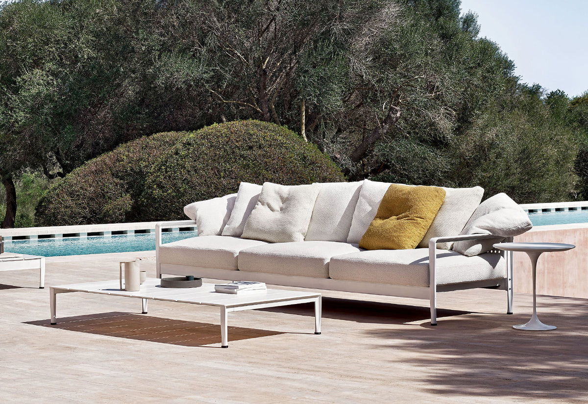 Lissoni Outdoor Sofa | Three-Seater, Piero lissoni, Knoll