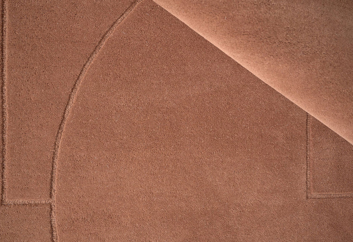 Lineal Poem Rug, Urd moll gundermann, Linie design