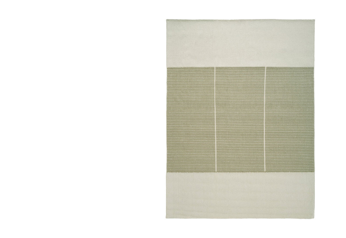 Poetic Grid Rug, Urd moll gundermann, Linie design
