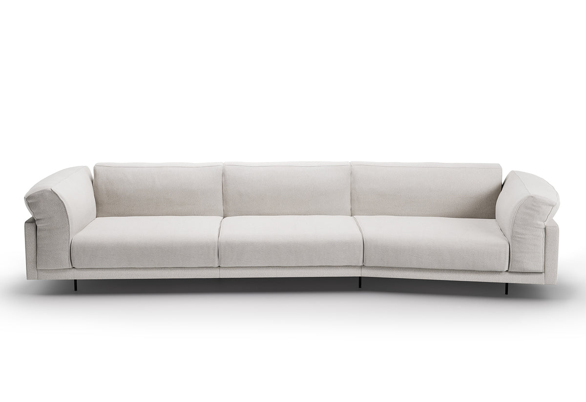 Echoo Three-Seat Sofa, Piero lissoni, Living divani