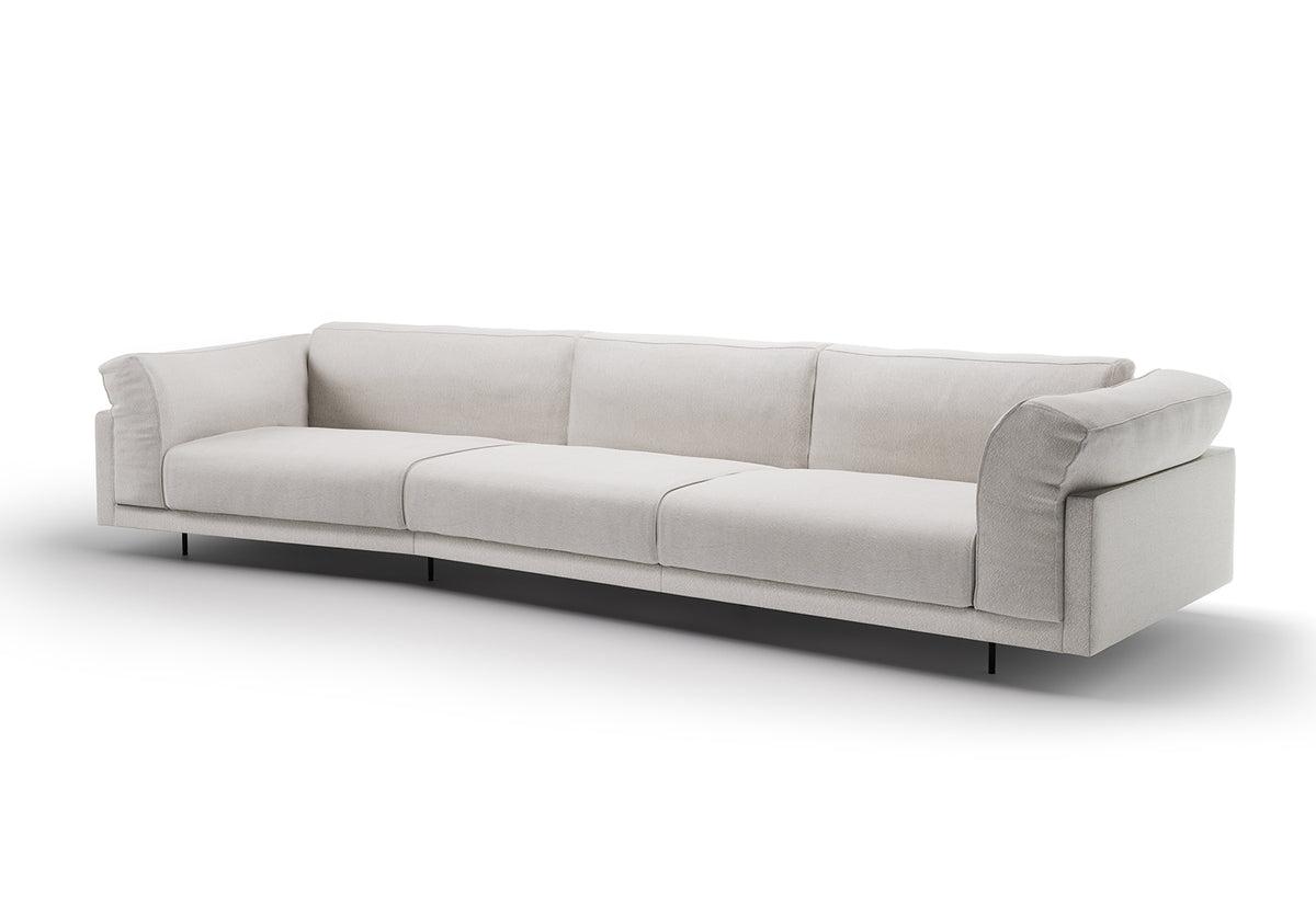 Echoo Three-Seat Sofa, Piero lissoni, Living divani