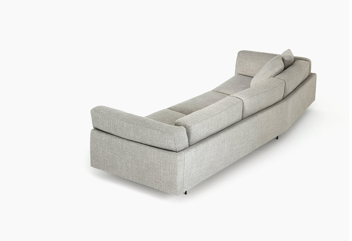 Echoo Three-Seat Sofa, Piero lissoni, Living divani