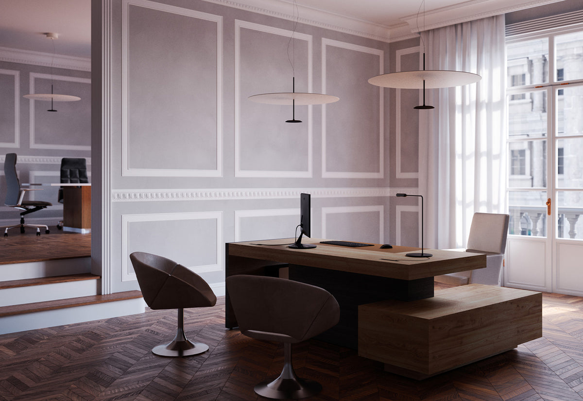 Dot Pendant, Foster and partners, Lumina italia