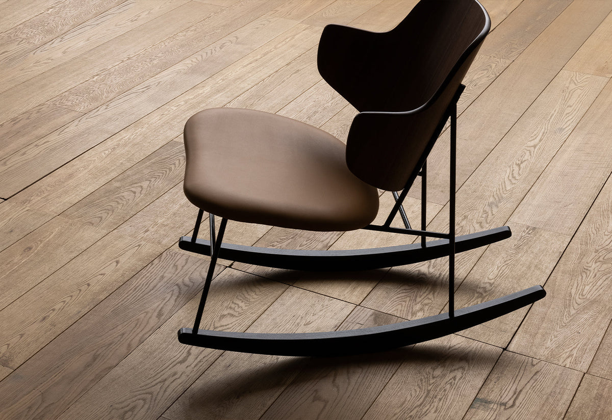 Penguin Rocking Chair | Upholstered, Ib kofod larsen, Audo copenhagen