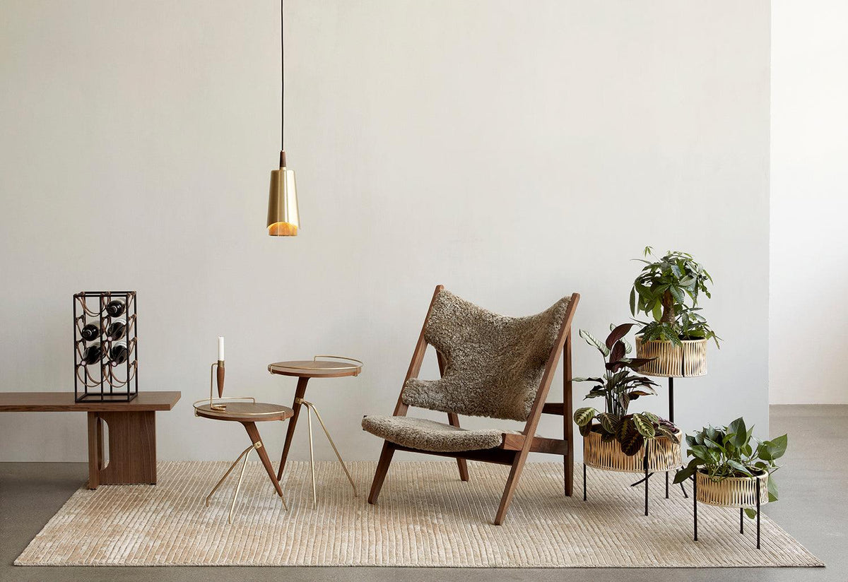 Knitting Chair | Sheepskin, Ib kofod larsen, Audo copenhagen