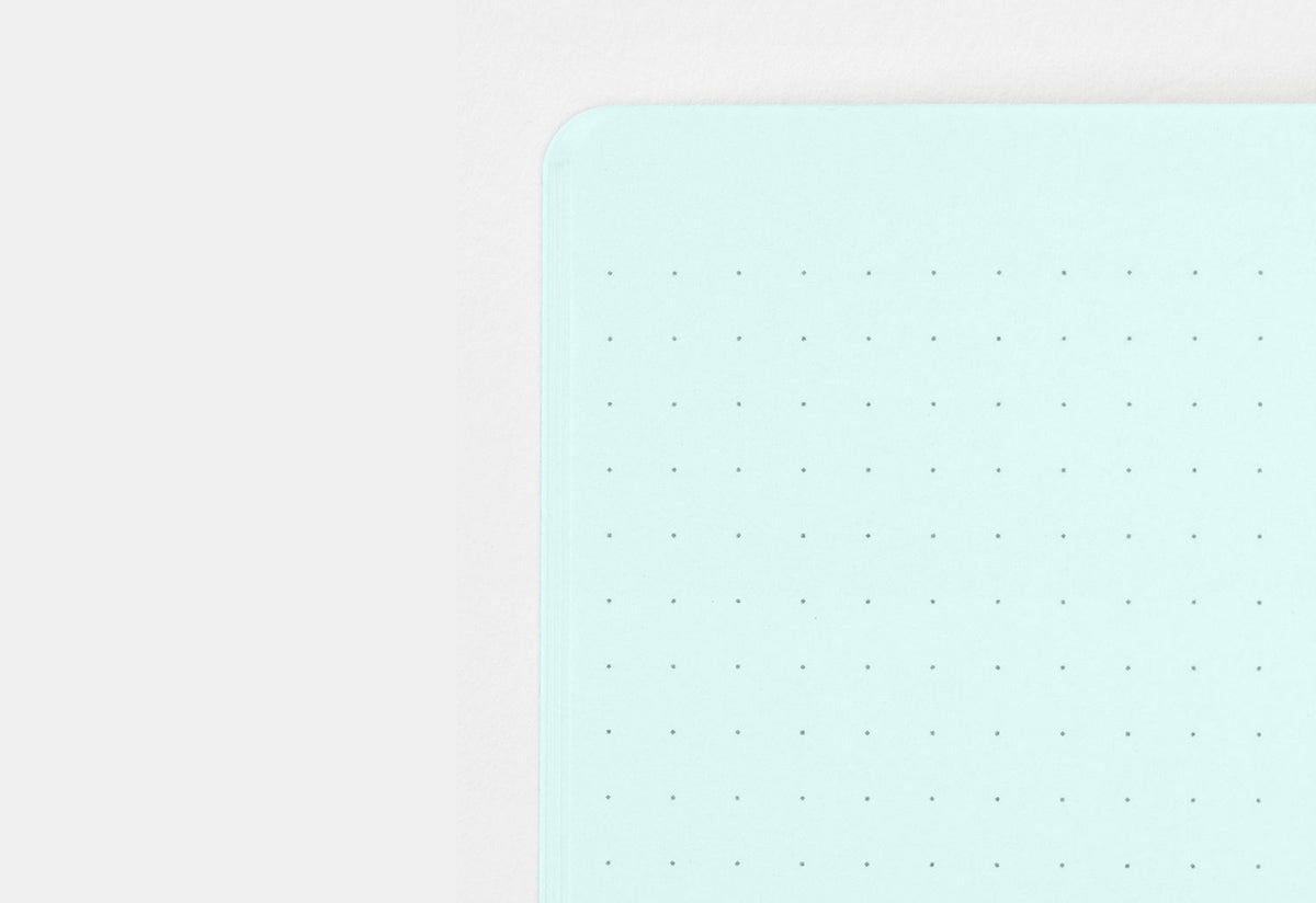 A5 Notebook Colour Dot Grid, Midori 