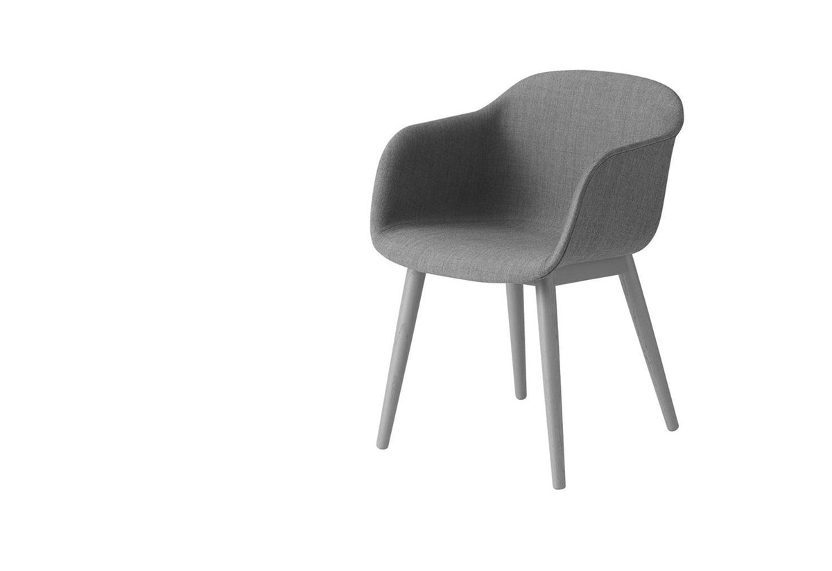 Fiber Armchair Wood | Upholstered, Iskos-berlin, Muuto