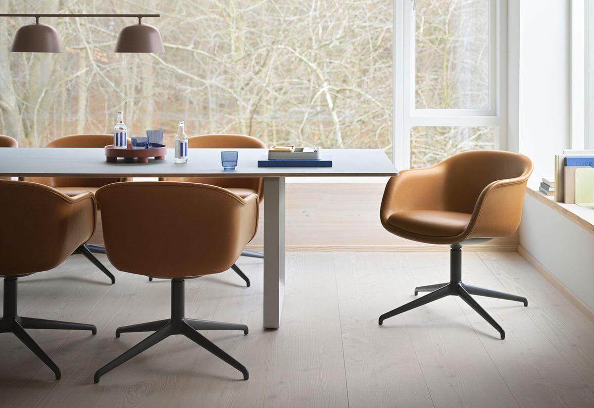 Fiber Conference Armchair Swivel, Iskos-berlin, Muuto