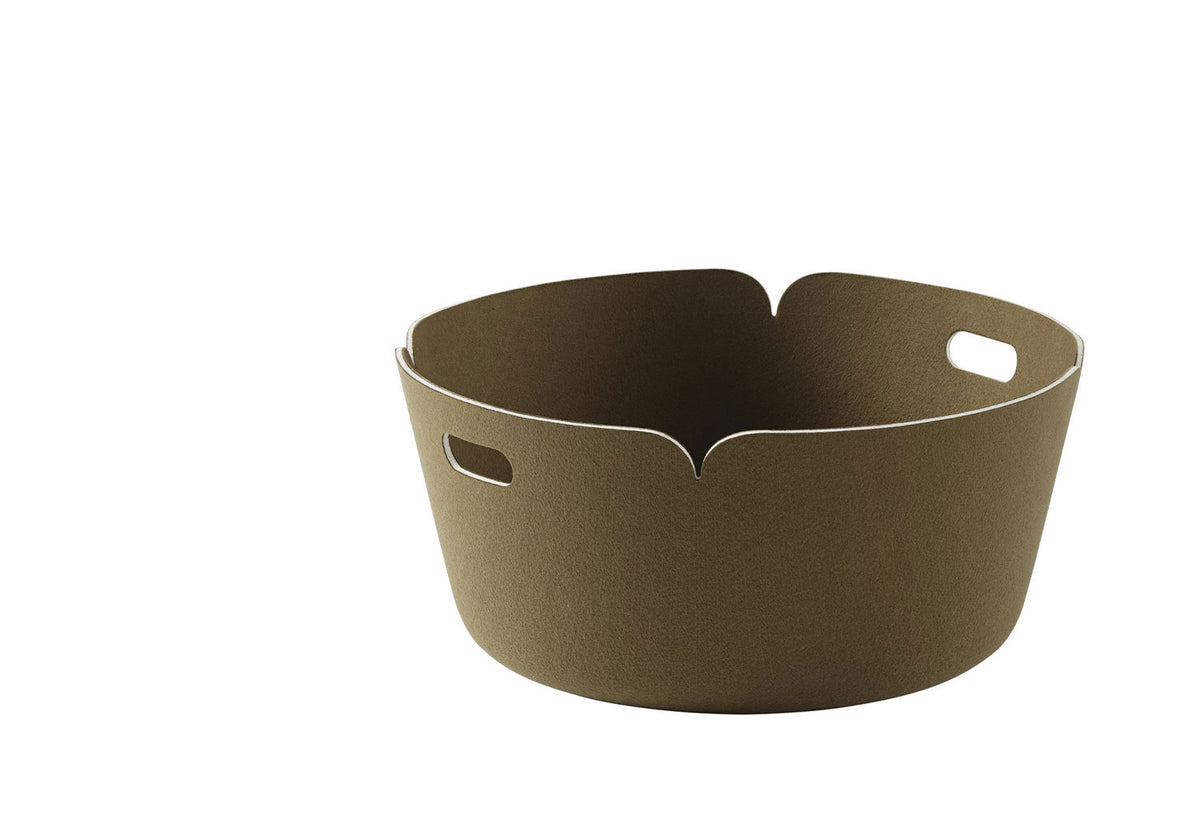 Restore Round Basket, Mika tolvanen, Muuto