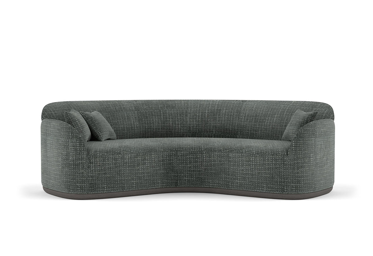 Unio Curved Sofa, Timo mikkonen and antti rouhunkoski, Nikari