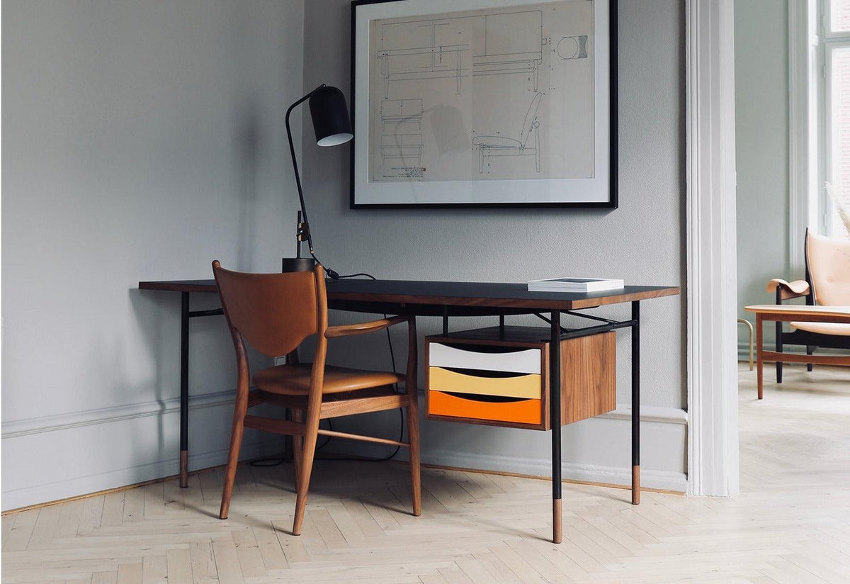 Nyhavn Desk with Tray Unit, Finn juhl, House of finn juhl