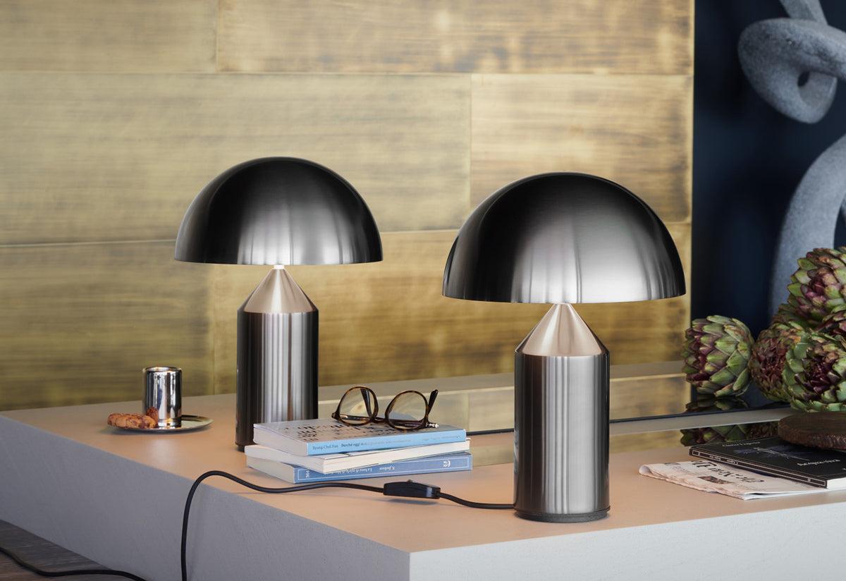 Atollo Metal Table Lamp, Vico magistretti, Oluce