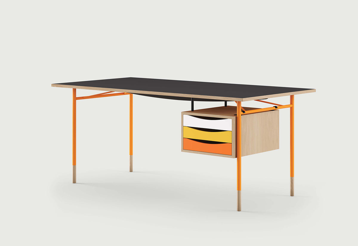 Nyhavn Desk with Tray Unit, Finn juhl, House of finn juhl