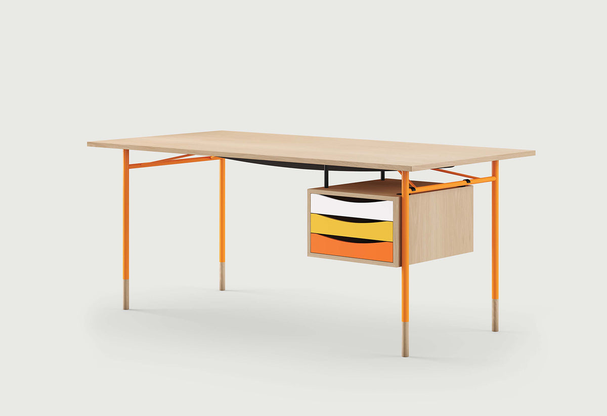 Nyhavn Desk with Tray Unit, Finn juhl, House of finn juhl