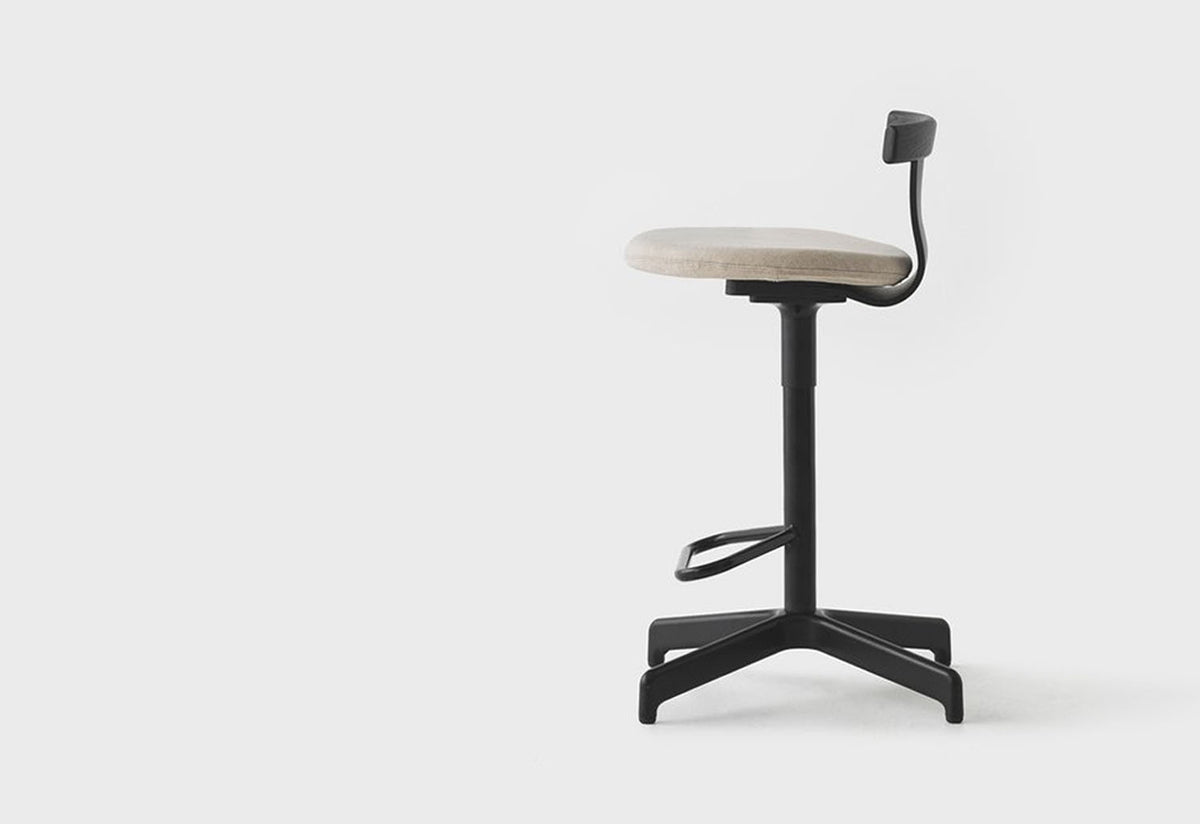 Jiro Swivel Stool | Upholstered, John tree, Resident