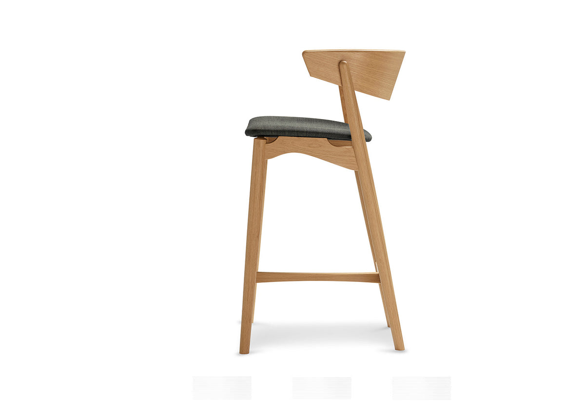 No 7 Bar Stool | High, Anna and ditlev sibast, Sibast