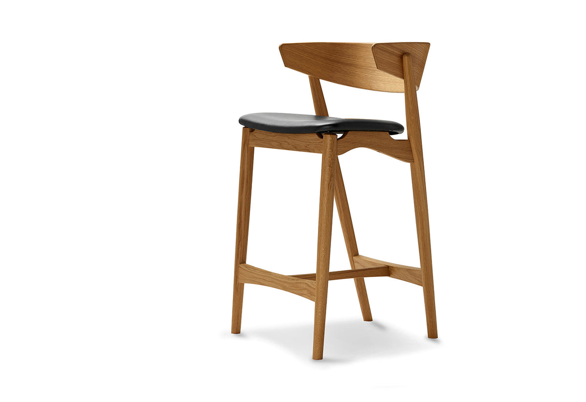 No 7 Bar Stool | High, Anna and ditlev sibast, Sibast
