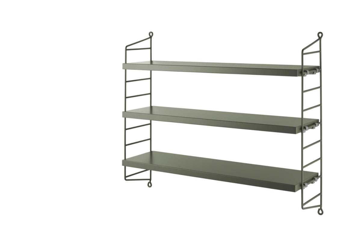 String System | Pocket Shelving, Nisse strinning, String