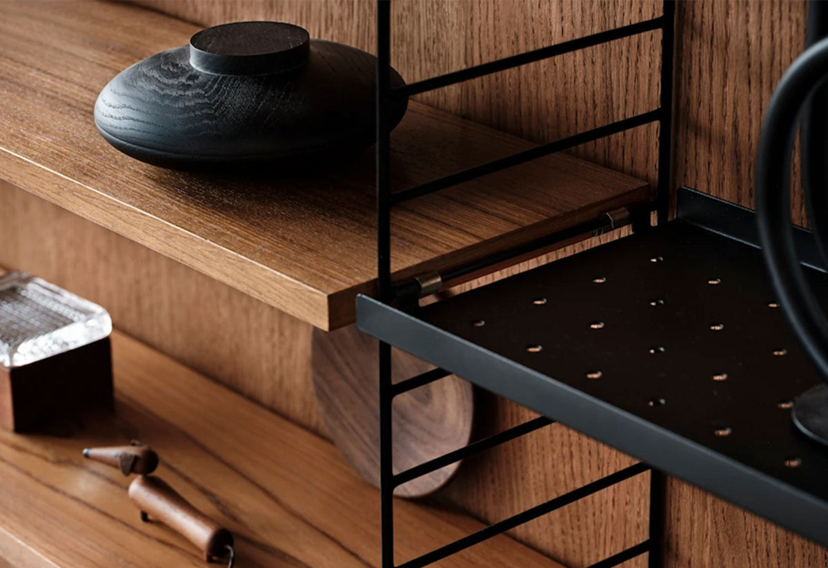 String System | Metal Shelves, Nisse strinning, String