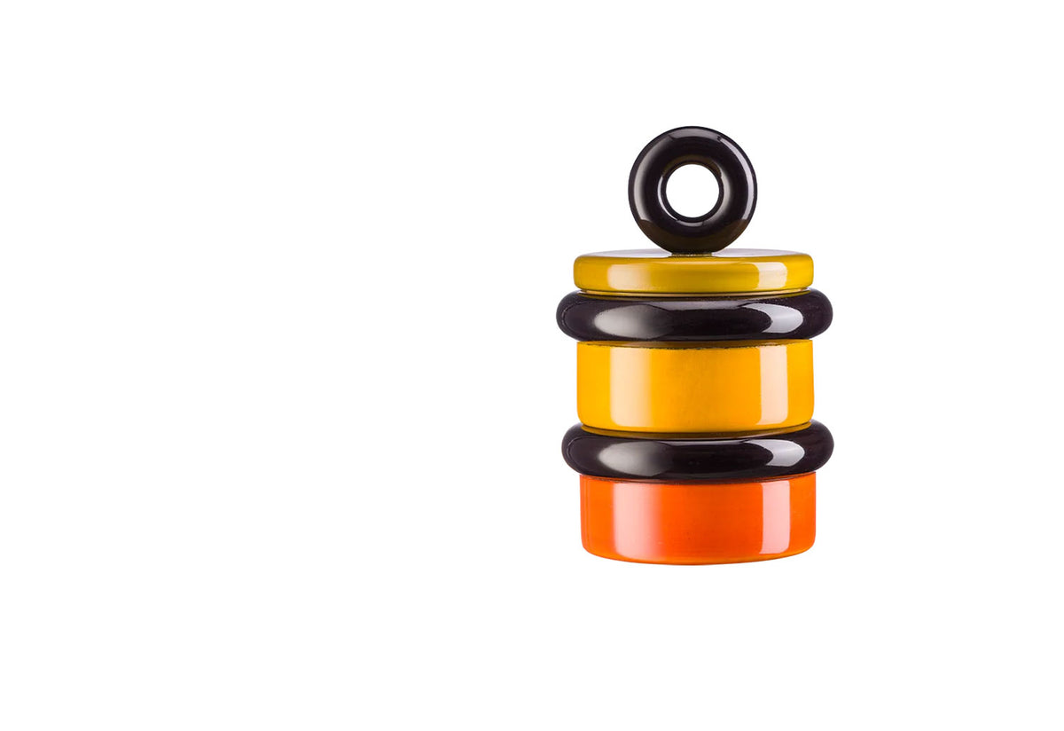 Tipu Stackable Pinch Pot, Moe redish, Tiipoi