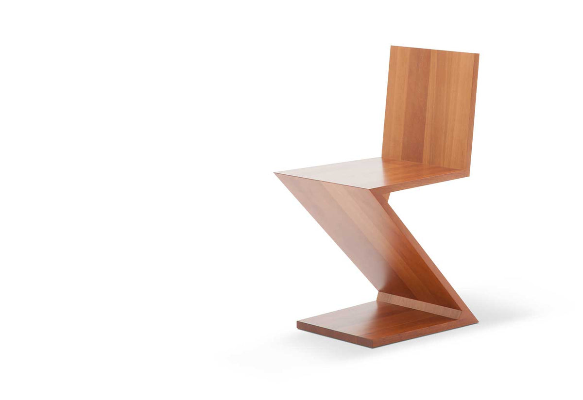 Zig Zag Chair, Gerrit t rietveld, Cassina