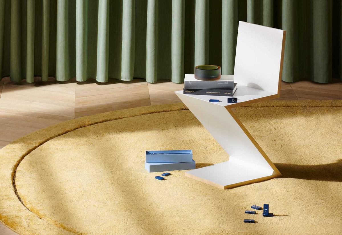 Zig Zag Chair, Gerrit t rietveld, Cassina