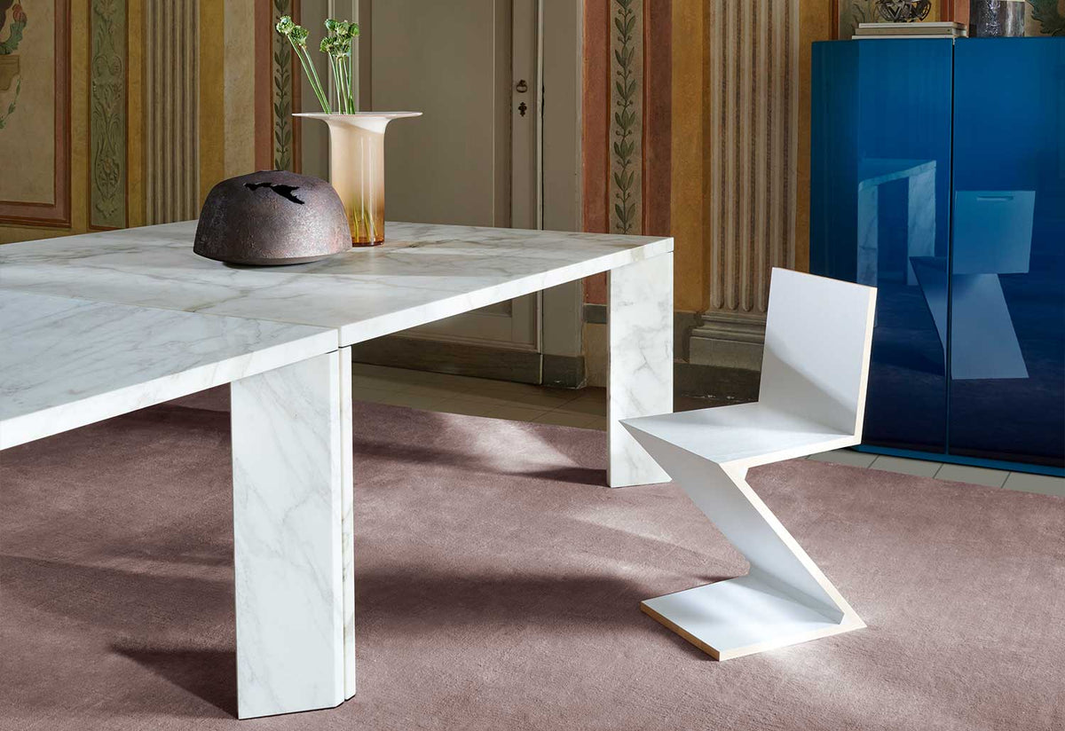Zig Zag Chair, Gerrit t rietveld, Cassina