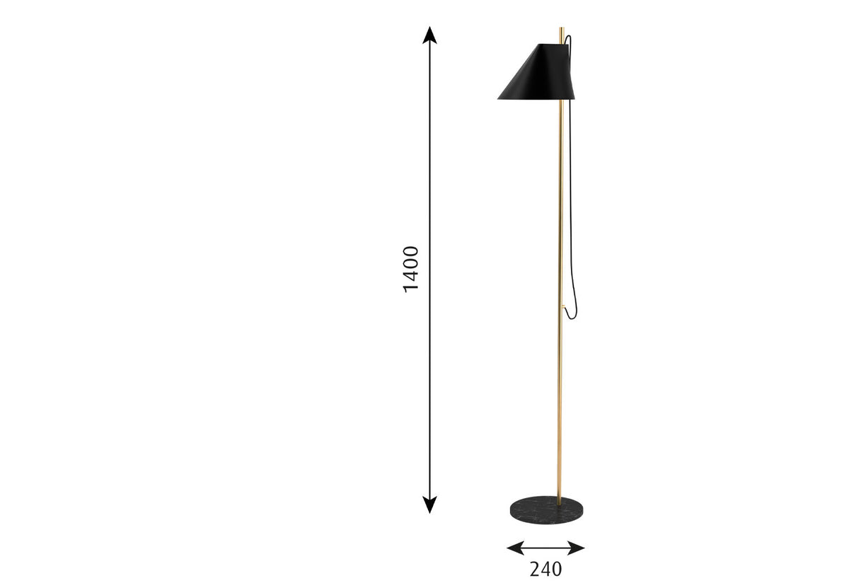 Yuh Floor Light, Gamfratesi, Louis poulsen
