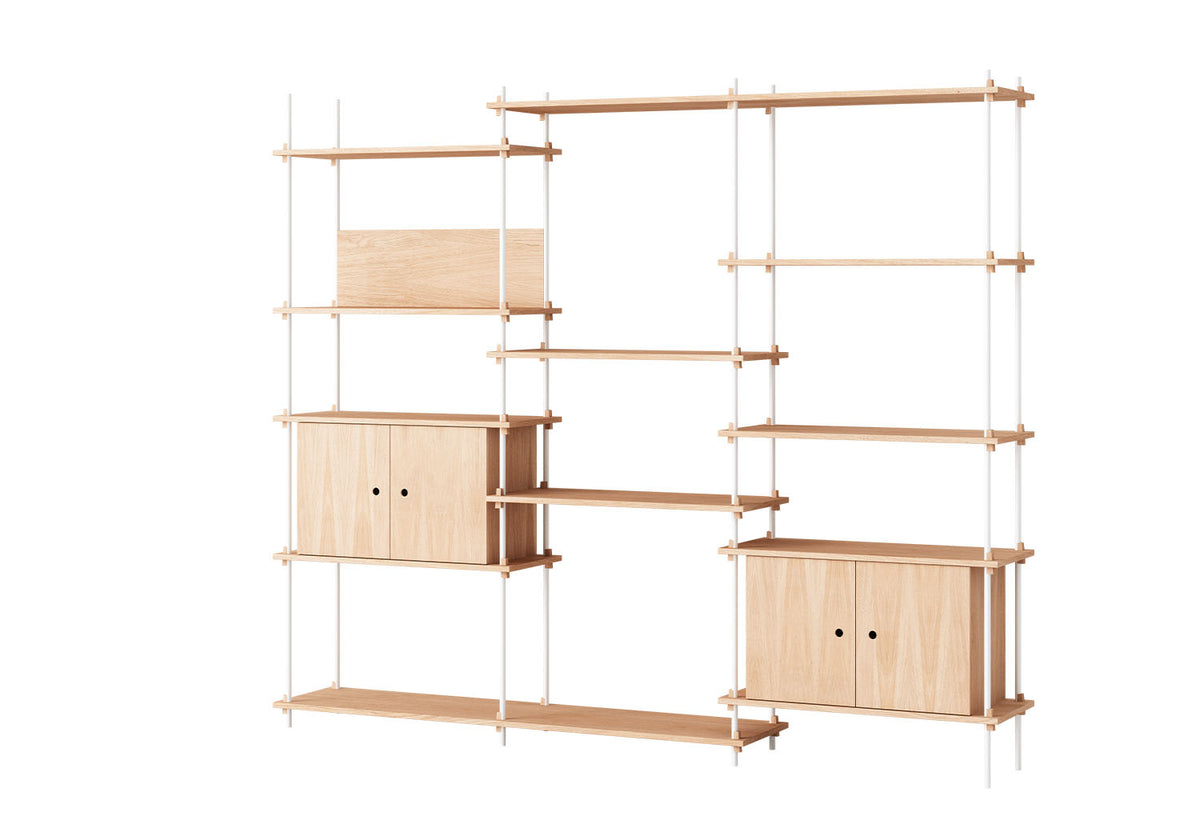 Shelving System | Wide Tall Cabinet, Moebe
