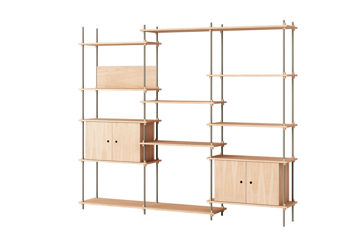 Shelving System | Wide Tall Cabinet, Moebe