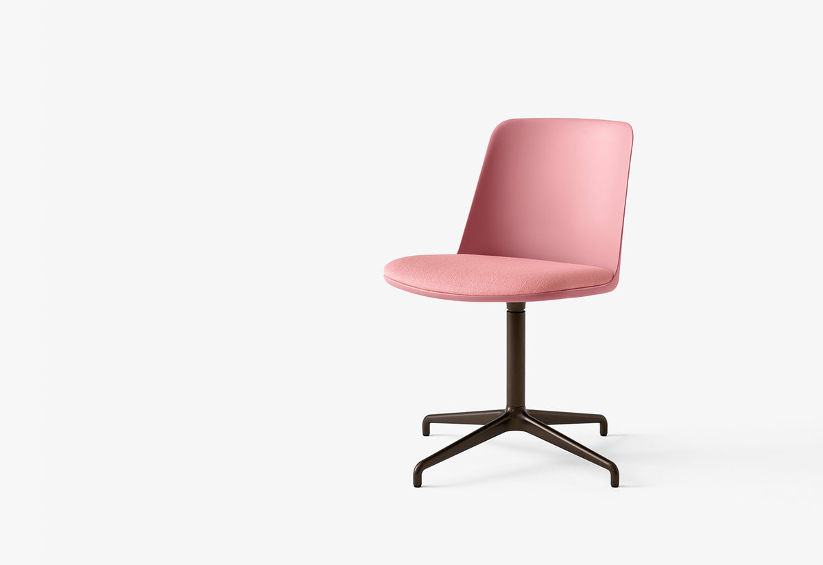 Rely Swivel Chair | Upholstered Seat, Hee welling, Andtradition