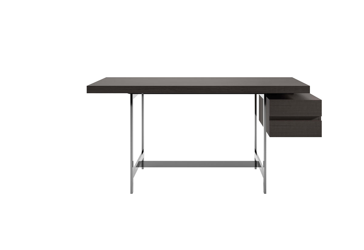 Lochness Table with Writing Desk, Piero lissoni, Cappellini